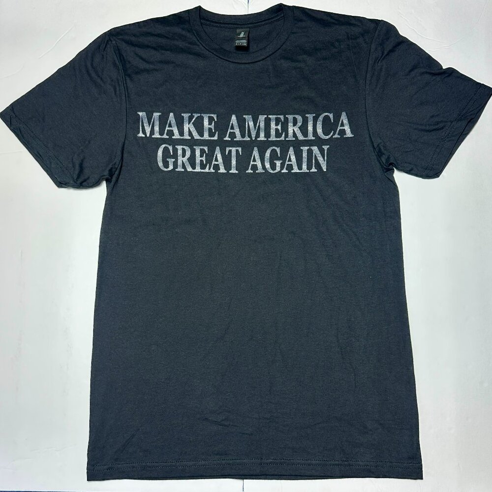 MAKE AMERICA GREAT AGAIN - DARK MAGA - ELON MUSK - MEN'S BLACK TSHIRT